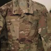 Coat Army Combat Uniform, Flame Resistant, Size 33 Regular,small Female