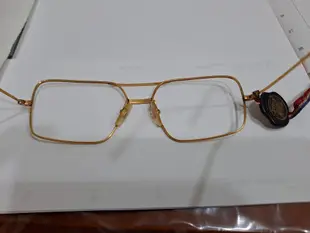 MOREL貓牌GF14K金眼鏡框法國製巴黎名品;RayBan18K金雷朋hermes雷鵬AO太陽眼鏡cartier