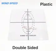 Dental Rubber Dam Punch Hole Positioning Board Plastic Barrier Template Lab Tool