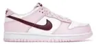 Nike Dunk Low Pink Foam Red White CW1590-601 GS Size 7Y / W 8.5 - NEW IN HAND