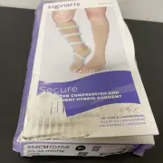 Sigvaris Specialty 552 Unisex 20-30 Open Toe Knee High Compression OPEN BOX