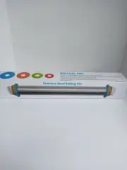 Durable Adjustable Rolling Pin With Dough Mat Dough Roller with 4Removable WA