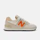 NEW BALANCE_中性_復古鞋_米橘_U574HBO-D_574