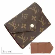 Louis Vuitton LOUIS VUITTON Tri Fold Wallet Portefeuille Victorine Monogram M624