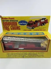 Radio Shack Computer Fire Engine Truck Electronic Battery Toy NEW Vintage 1970s