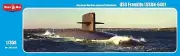 Mikro Mir 350-028 - 1/350 SSBN Franklin-class, American Submarine model kit