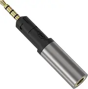 Geekria 2.5mm Male to 3.5mm (1/8'') Female Stereo Audio Jack Adapter, Audio Adapter Conversion Audio Plug, Gold Plated Convert Connector Adapter