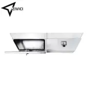 750 x 250x 400mm Full Aluminium Under Tray Underboay Ute Truck Tool Box Storage
