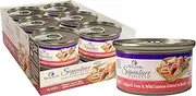 Wellness Core Signature Selects Grain Free Wet Canned Cat Food, Flaked Skipjack Tuna & Salmon, 2.8-Ounce (Pack of 12)