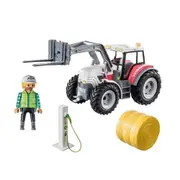 Playmobil Large Tractor With Accessories Playset Model Kids Toy