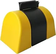 Retractable Queue Barrier Belt, Fixed Wall Mount Retractable Belt Barrier ABS Case Striped Caution Belt for Separated Region Crowd Control Barrier for Management(2m)