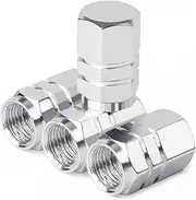 Fit for Mazda Gh CX9 Speed RX8 MX-3 Atenza BL MPE CX-4 CX5 30 Demio Atenza,Valve Stem Covers,4 Pack Metal Universal Car Tire Valve Stem Caps,Car Accessorier