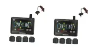 770 Series - 4 RV Cap Sensor TPMS System with Color Touchscreen Display