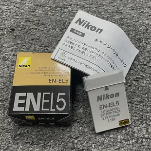 Nikon  尼康 EN-EL5 原廠電池 P500 P5000 P5100 P6000 P510 P520 P530