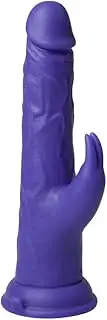 FemmeFunn Thruster Rabbit Remote Controlled Vibrating Dildo - Purple