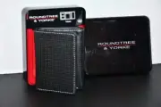 Roundtree & Yorke Passcase Leather Wallet With Wing Black #S15LR21 NIB