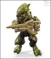HALO GREEN COVENANT ELITE MERCERNARY MEGA CONSTRUX MINI FIGURE 10TH ANNIVERSARY