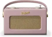 Roberts Rev-Uno Retro DAB+/FM Portable Radio with Bluetooth - Dusky Pink