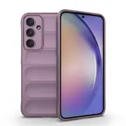 For Samsung Galaxy A35 5G Case Shielding Wavy Cover, Purple