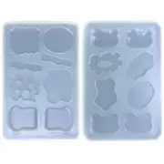 Easy to Use Silicone Mold Toast Burger Casting Mold Versatile Hamburger Mould
