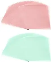 uxcell 60 Sheets Vellum Paper 8.5x11inches, Printable Translucent Paper 100GSM Colored for Invitations Laser Inkjet Printing Card Making Crafting Wedding Tracing, Light Blue/Pink