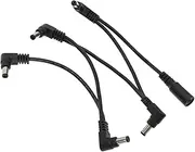 ERINGOGO Guitar Pedal Power Supply Effector Cable Simple Structure Lightweight Portable 5 Outputs for Stage Use