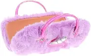 [Ipetboom] Long Strap Glasses Case Plush Boy Girl's Glasses Box Unique Unicorn Pattern Safe Stylish Eyeglasses Storage