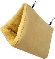 Totority Comfortable Bird Hammock for Parrots Wear Resistant Nest Swing Cozy and Secure Sleeping Spot for Birds Winter Accessory for Parakeets and Cockatiels