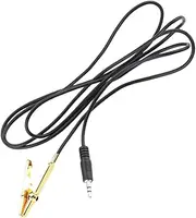 CVUTOVO 4.5M Wireless Condenser Microphone with Metal Clip High Fidelity Sound for Trumpet Clarinets and Other Instruments for Performances and Practice Sessions