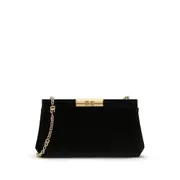 [Dolce & Gabbana] Dolce & Gabbana Medium Marlene Shoulder Bag ONE SIZE BLACK
