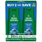 Irish Spring Moisture Blast Body Wash for Men, 20 Fl Oz (Pack of 2)