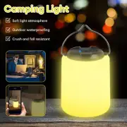 USB Rechargeable LED Lantern Night Light Portable Camping Torch Tent Lamp