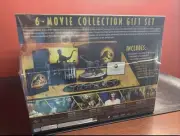 Jurassic World 6-Movie Collection Gift Set (4K UHD+Blu-ray+Digital+Figurine) NEW