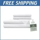 4 Piece Luxury Bamboo Bed Sheet Set Full Size - Cooling & Breathable Comfort