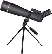 Bird Watching 20-60X80 Bak4 Telescope Monocular Waterproof Zoom Spotting Scope Binoculars Anti-Fog Moisture Proof with Tripod Phone Holder Hunting Optic Scope Little Surprise