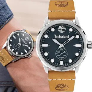 Timberland 天柏嵐 ADIRONDACK系列 都會玩色棕色皮帶時尚腕錶-TDWGA0028501