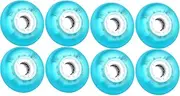 92A LED Light Up Skating Wheels Glow in The Dark Inline Skate Wheels 72mm 76mm 80mm Replacement Accessory 8 Pack