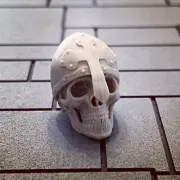 Skeleton Knight head - Unpainted: Custom Head for Mythic Legions