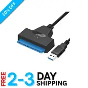 Plug & Play USB 3.0 to SATA Adapter - Fast Data Transfer for 2.5