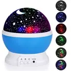 LED USB Projection Night Lamp 3D Star Sky Moon Projector Light Kid Bedroom Decor