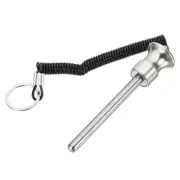 3/8 x 3-13/8" Magnetic Weight Stack Pin Universal Gym Pin Silver