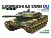 Tamiya - Leopard 2A6 Tank "Ukraine", 1/35, 25207