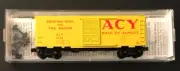 Micro-Trains N scale Akron Canton & Youngstown 40’ Boxcar, #20180, Rd #3326. NIB