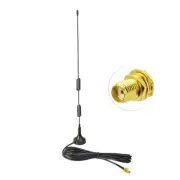 Dual Band VHF UHF Handheld Two Way Radio Antenna SMA For Kenwood Wouxun BaoFeng