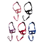 Dog Adjustable Anti-bite Nylon Mouth Muzzle Grooming Stop Chewing Soft Mask