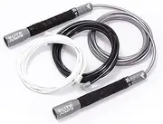 Elite Jumps Freestyle PVC Jump Rope Bundle - Premium Quality Adult Jump Ropes for Fitness - Lightweight Cardio Skipping Jump Rope for Exercise and Training - Unbreakable Grip Tape Handles