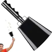 Cheering Cowbell | Horn for Graduation - Alarm Percussion Noise Makers Loud Noise for Stadiums, Graduation, Football Games Jmedic