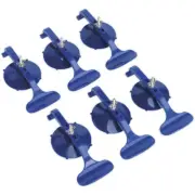 6 PACK 180mm Suction Clamp Set - Trim & Panel Preparation - Non Marking