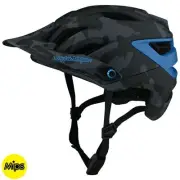 Troy Lee Designs A3 MIPS Helmet TLD Cycling Mountain Bike MTB XC - Camo Blue