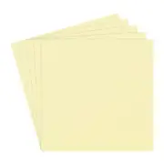 EVA Foam Sheets Craft Foam Paper- 19.7 x 19.7 Inch x 1mm/ Bright Yellow / 5 Pcs